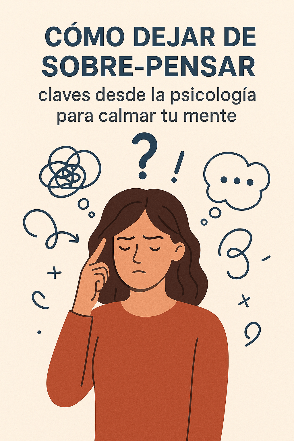 Cómo dejar de sobrepensar: claves desde la psicología para calmar tu&nbsp;mente